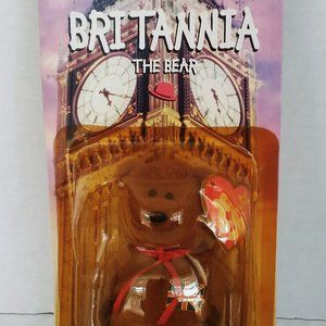 McDonald’s TY Beanie Baby Britannia The Bear RARE